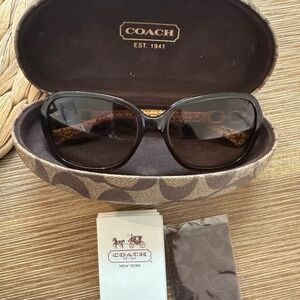 Coach Sunglasses HC 8019 L007 Beatrice 5035/13 (Brown)